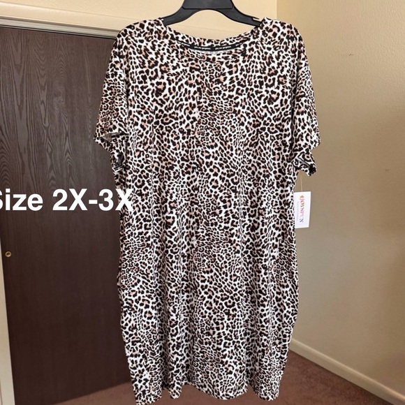 Joyspun Women's Dreamy Soft Collection Sleepshirt with Short Sleeves - Picture 1 of 5